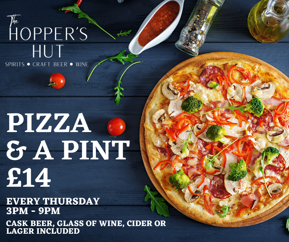 Pizza & a pint Thursday Sidcup